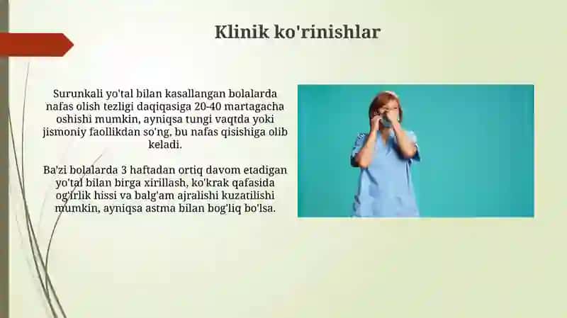 Bolalarda uzoq vaqt davom etgan yo'tal 4
