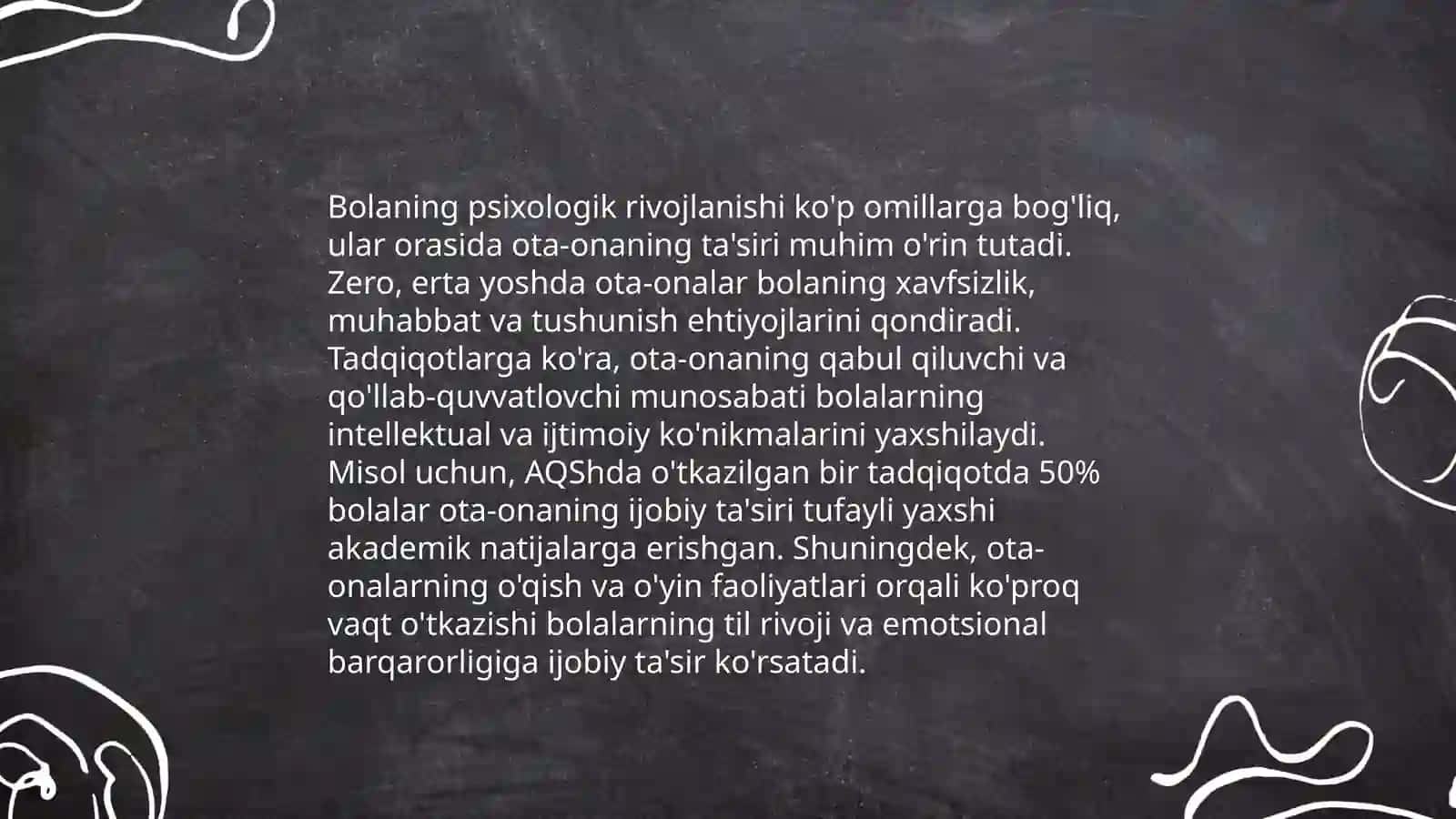 Ota-onaning psixologik kuzatuvi 4