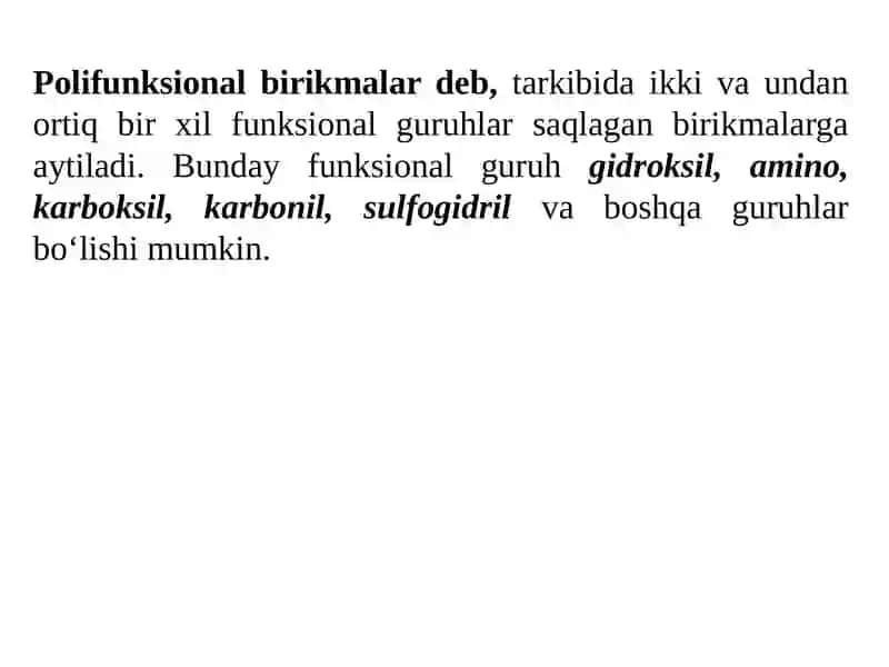Ma’ruza.Poli- va geterofunksional vageterohalqalibirikmalar 4