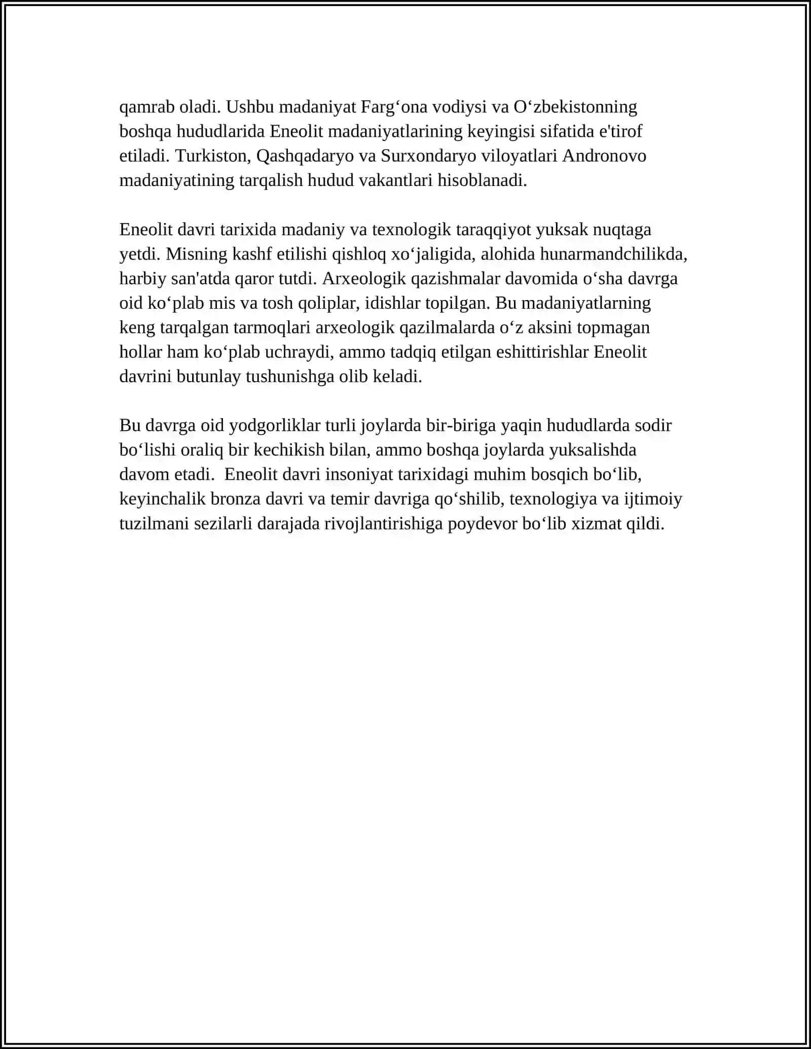 ENEOLIT DAVRI LOKAL MADANIYATI 4