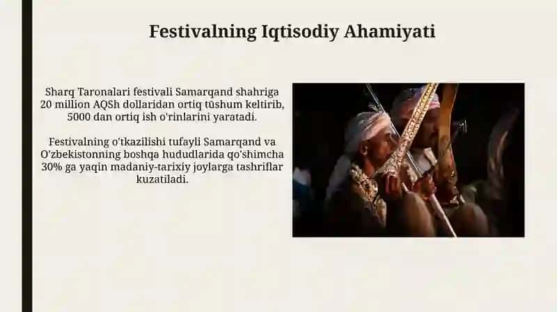 Sharq taronalari xalqaro festivali 4