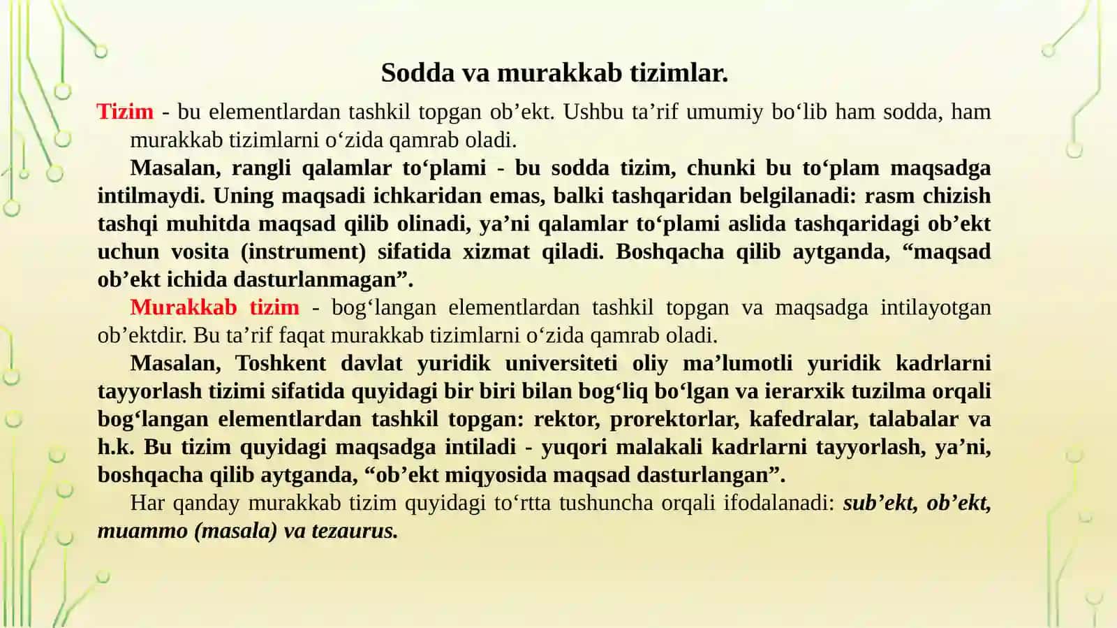 Tizimtasnifi 4