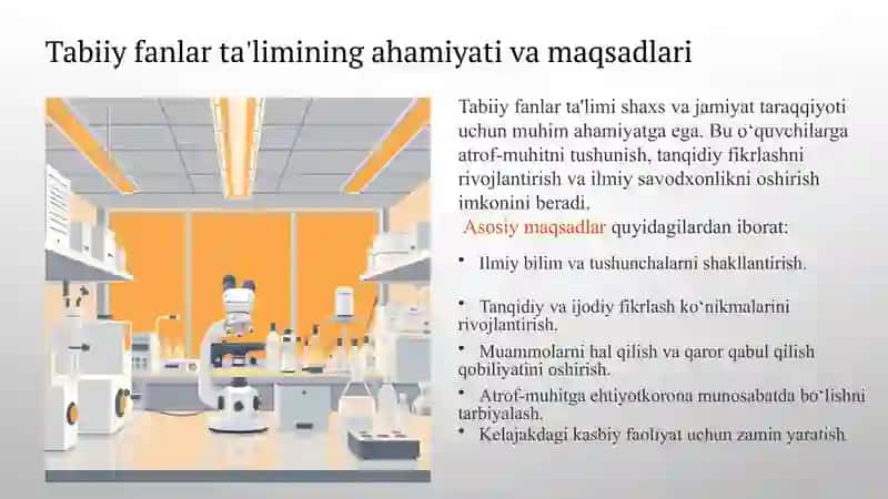 Tabiiy fanlarni o‘qitish va tashkil etish turlari 4