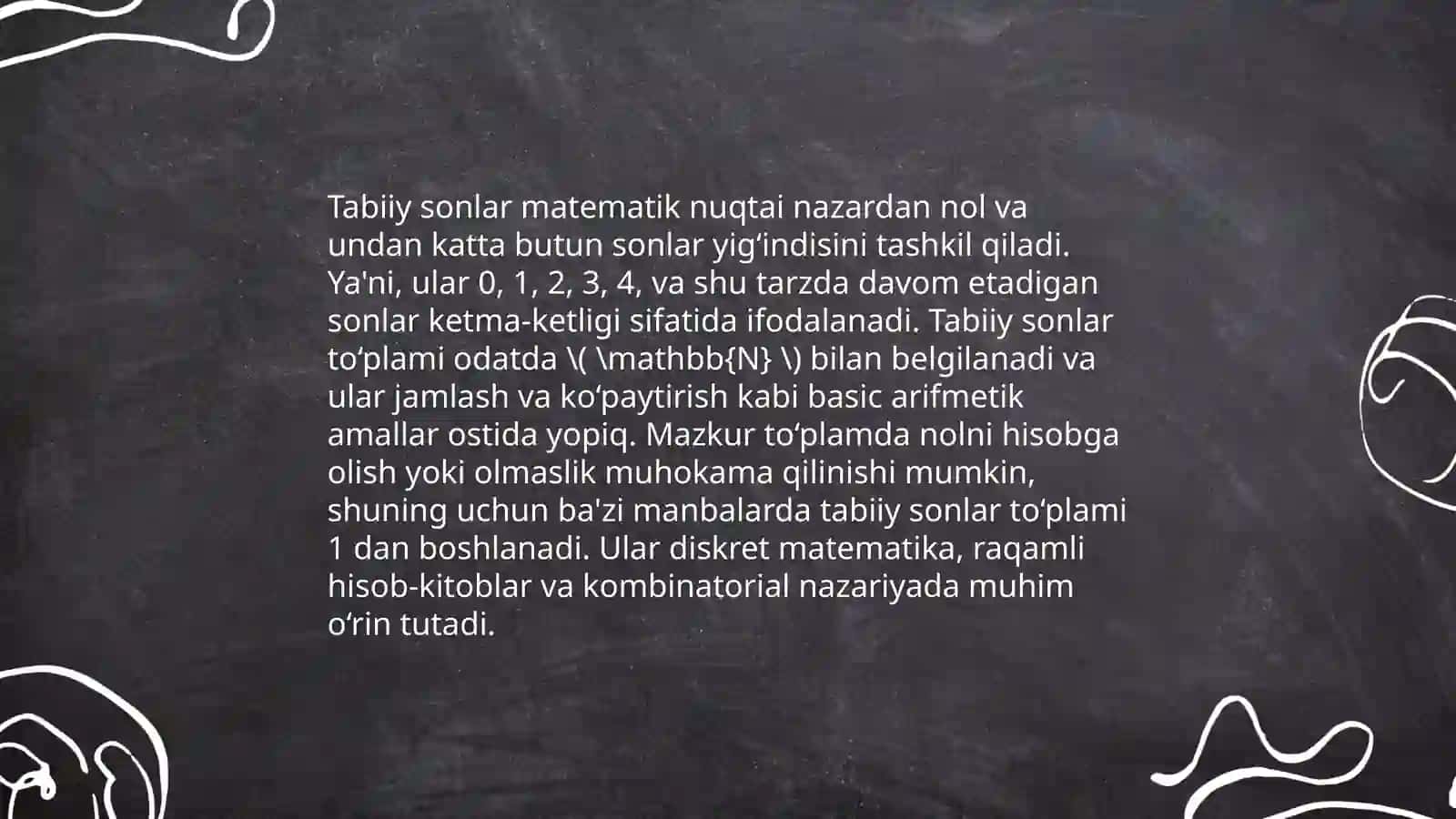 Natural son va nol tushunchasining vujudga kelishi 4