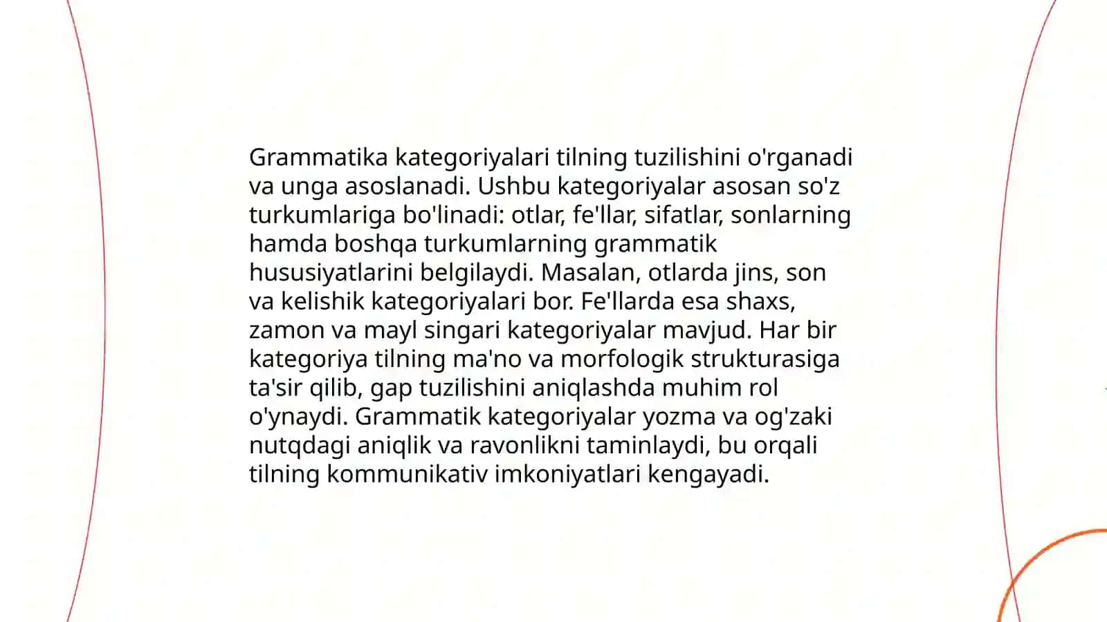 Tilning grammatik qurilishi 4