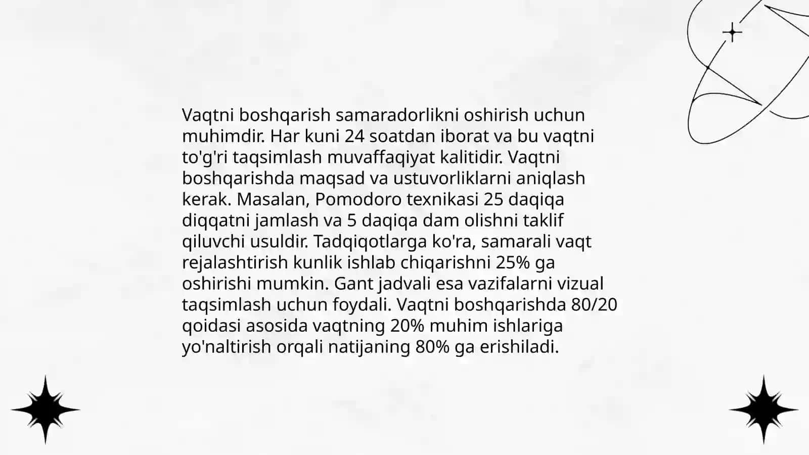 Shaxsning malaka va odatlari 4