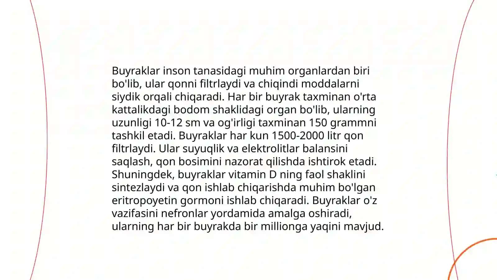 Ayiruv a'zolarining boshqarilishi 4