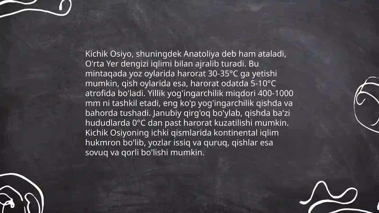 Kichik Osiyo geografiyasi 4