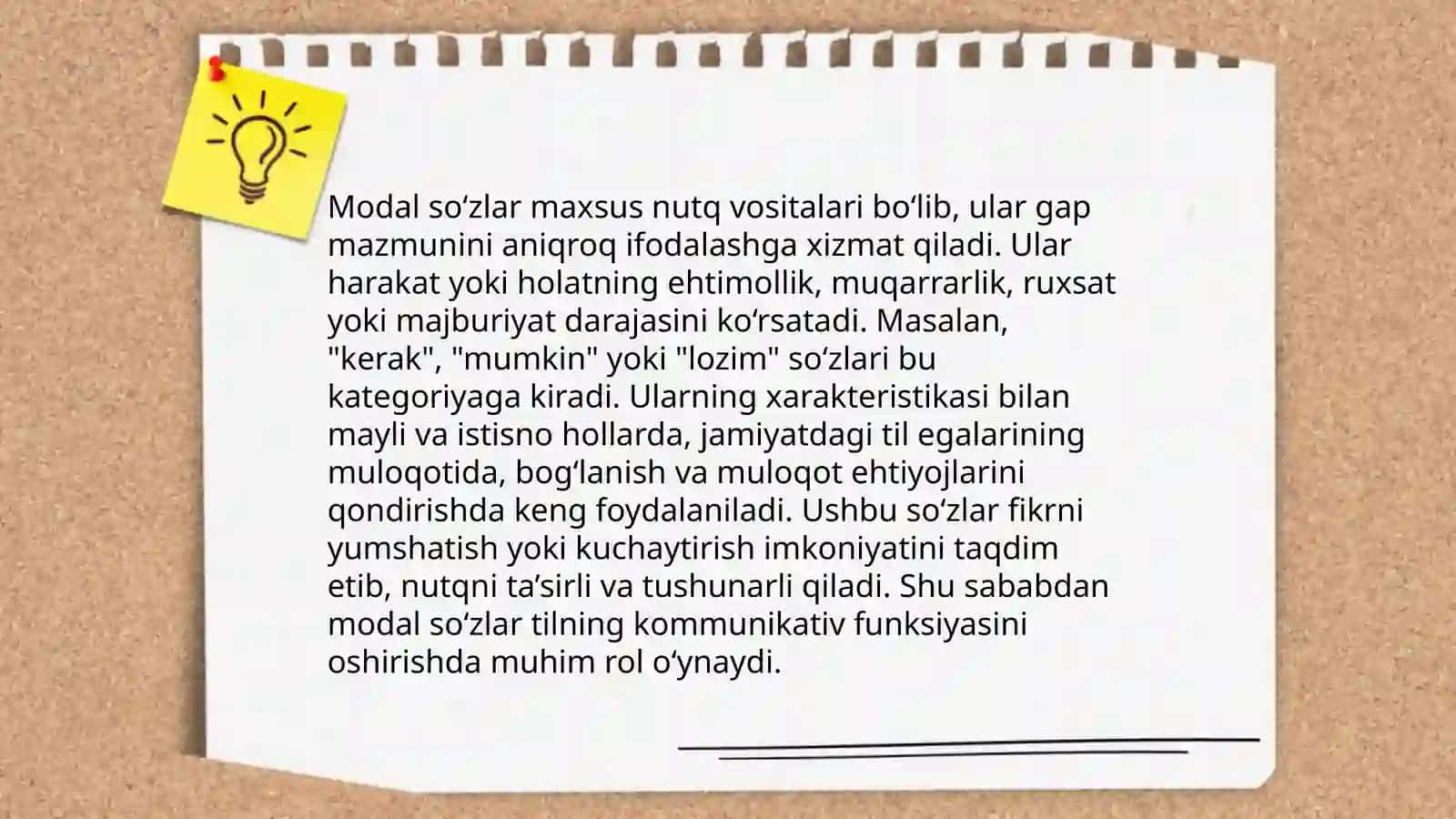 Turkiy tillarda modal so‘zlar 4