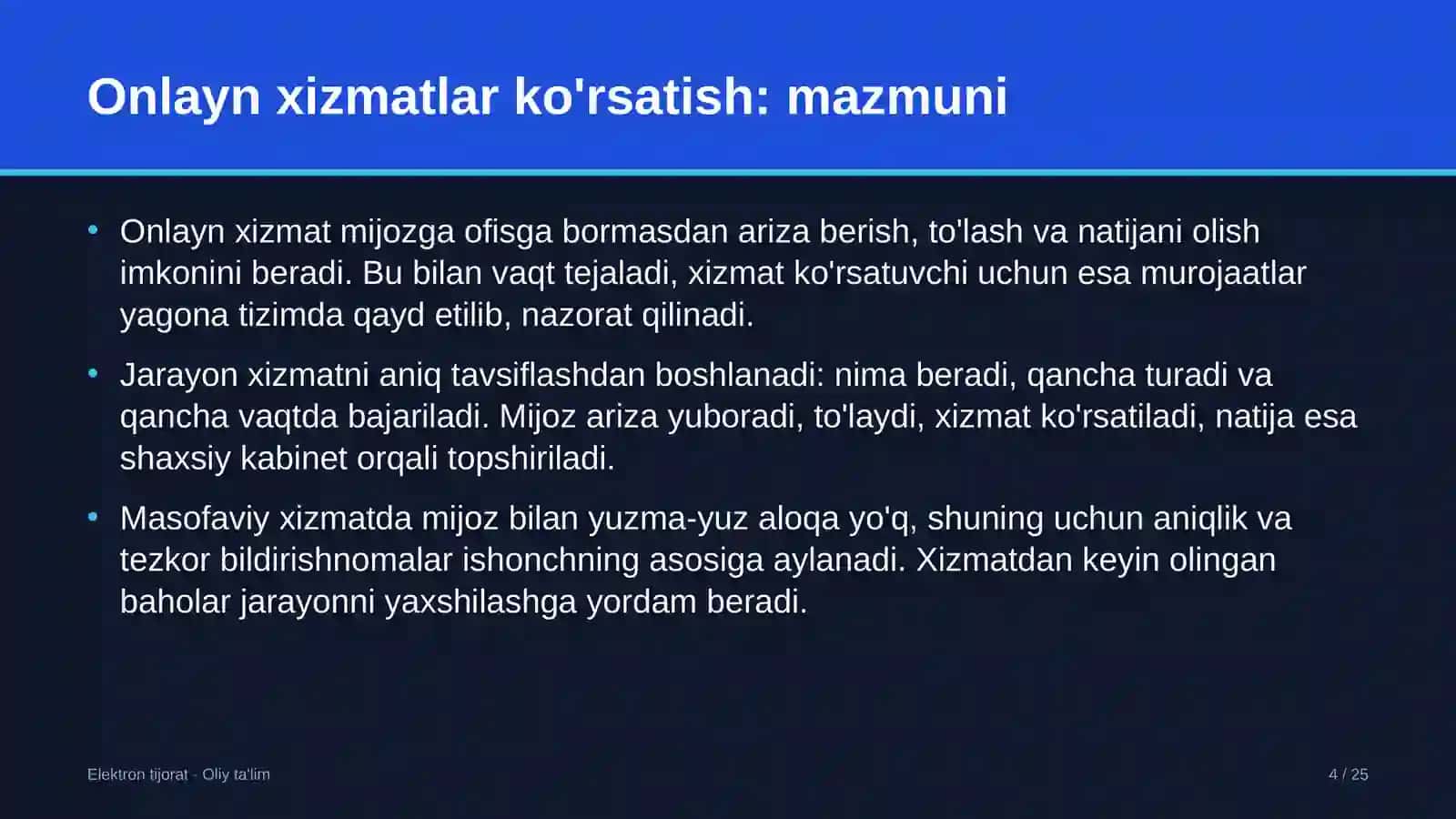 Avtovokzallarda onlayn xizmatlar ko'rsatish 4