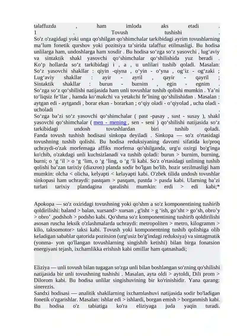 Undosh fonemalar tasnifi 4
