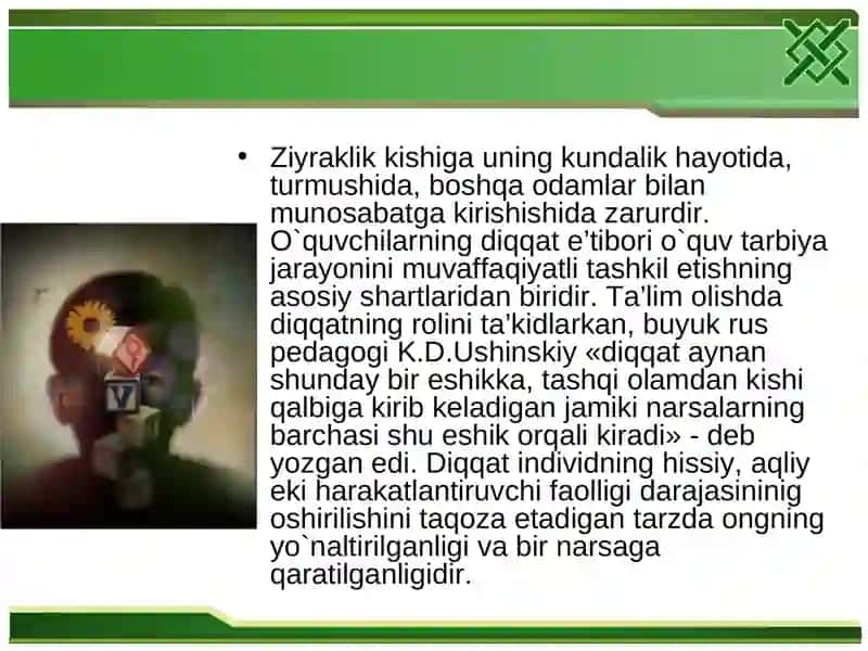 Diqqat psxologiyasi 4
