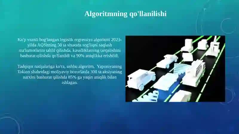 Koʻp vaznli bog'langan logistik regressiya algoritmi 4