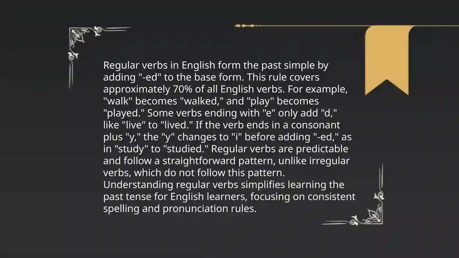 Past simple 4