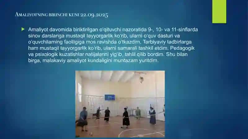 Pedagogika va Psixologiya Yo'nalish Hisoboti 4