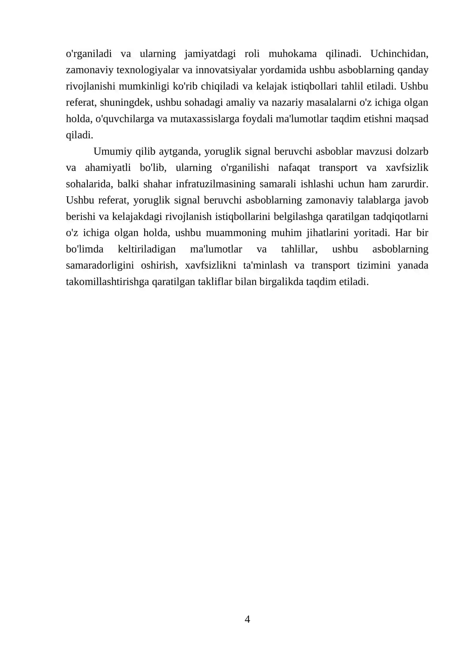 Yoruglik signal beruvchi asboblar 4