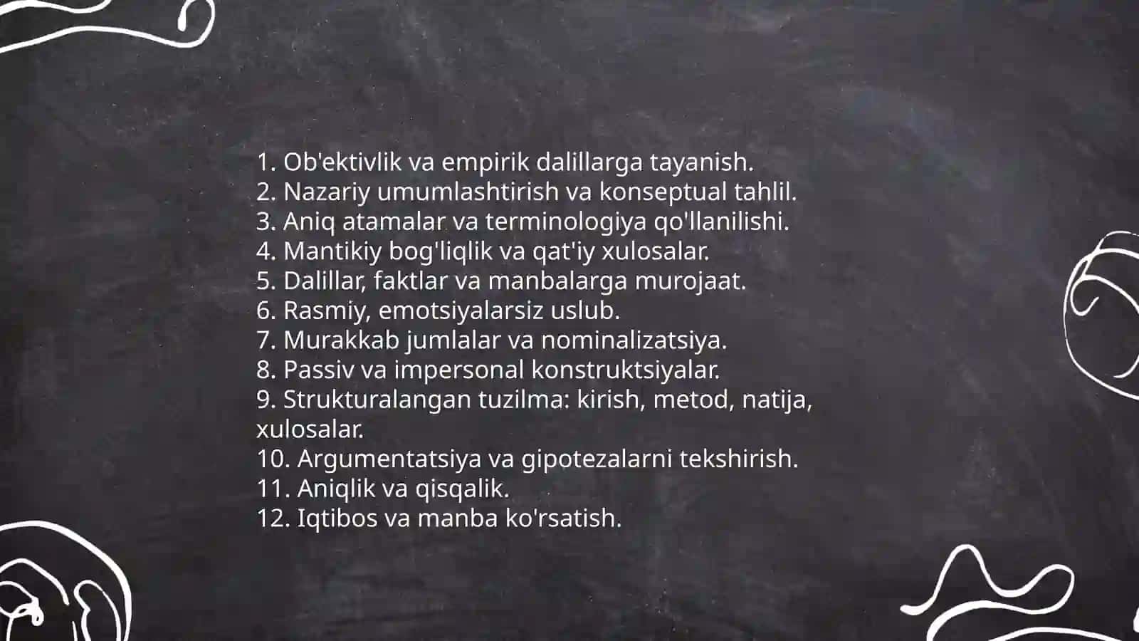 Nutq uslublaridan to'g'ri foydalanish 4