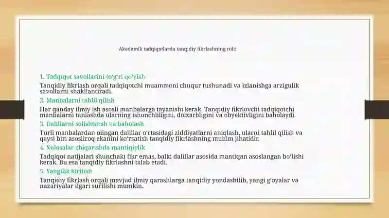 AKADEMIK O’QISH ASOSLARI 4