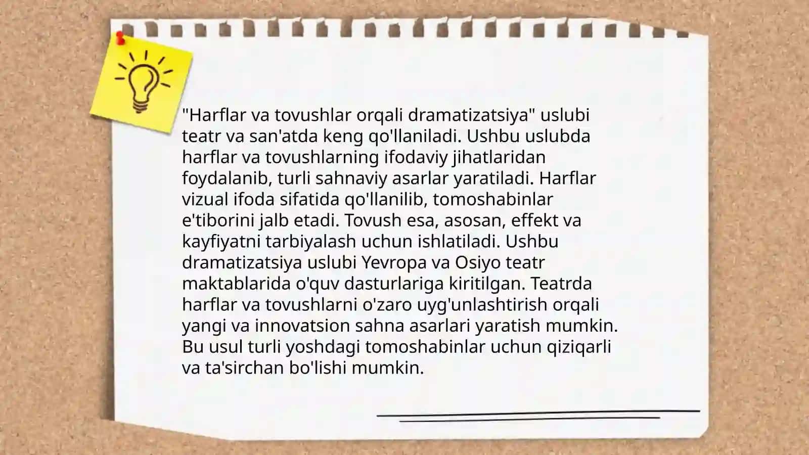 Ranglarni o'rgatish uchun dramatizatsiya usullari 4