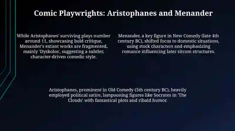 Origins and Evolution of Greek Drama 4