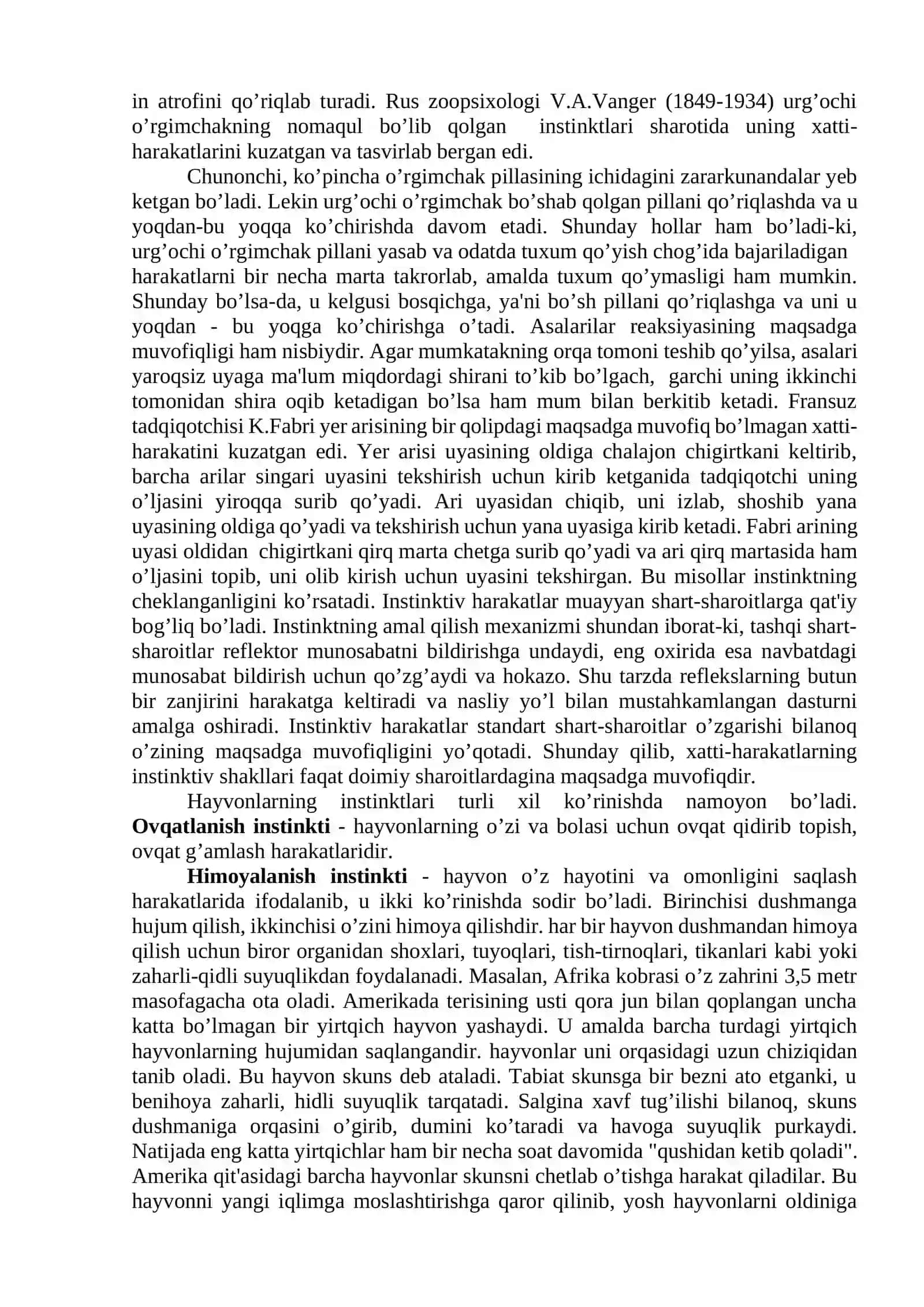 Psixika va Ongning Taraqqiyoti 4