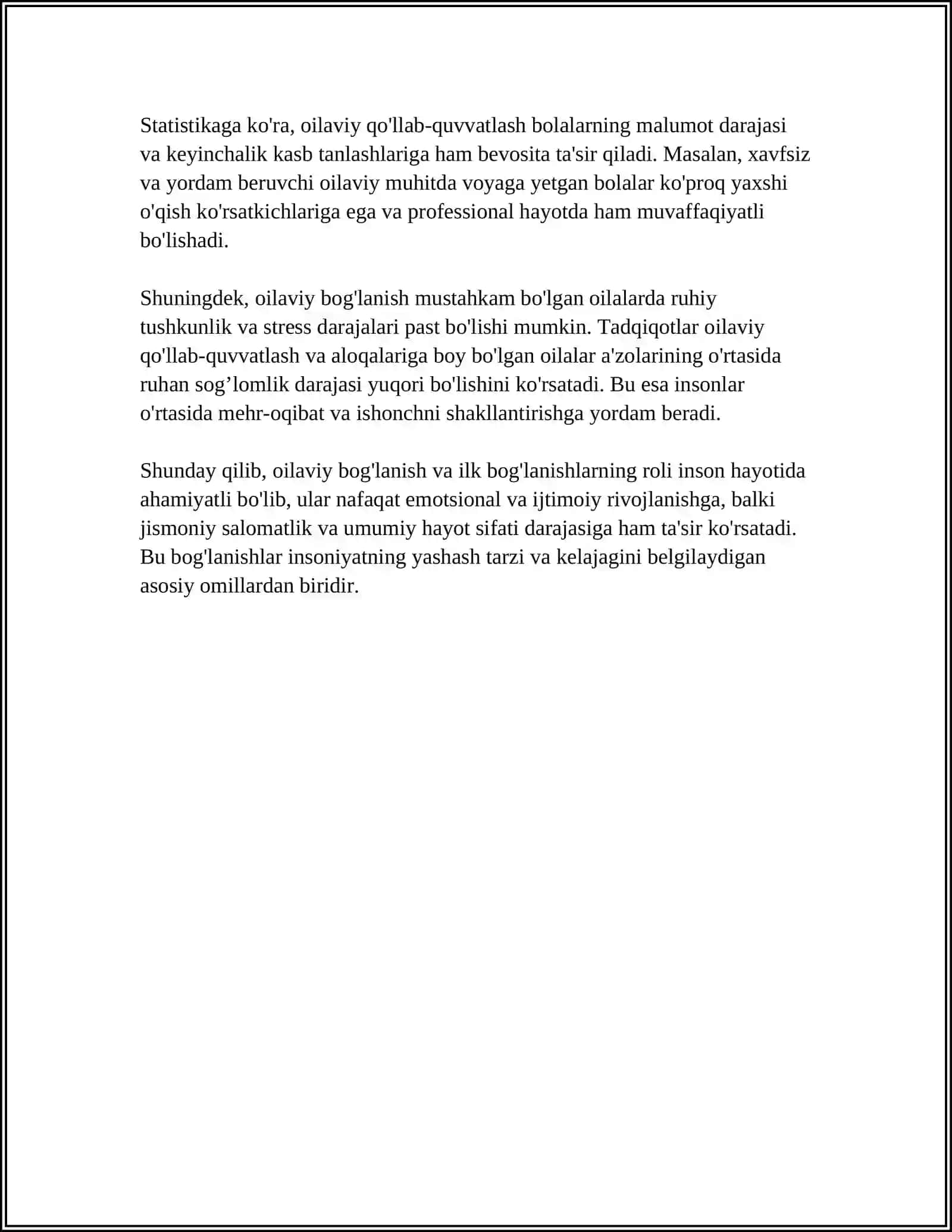 OILANING SHAKLLANISHIDA PSIXOLOGIK OMILLAR 4