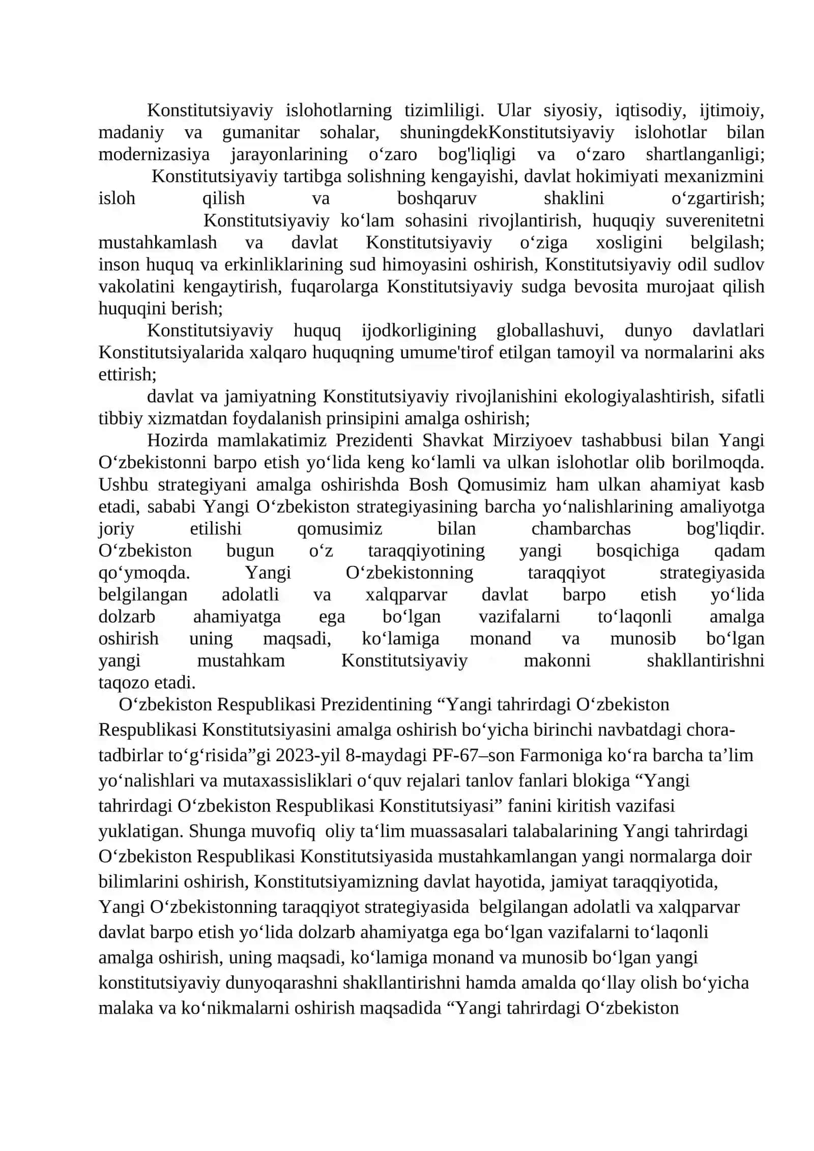 Konstitutsiyaviy islohotlar hamda ularning mazmun-mohiyati 4