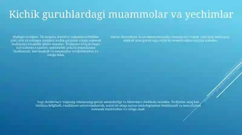 Kichik Guruhlarda Mashgulotlar 4