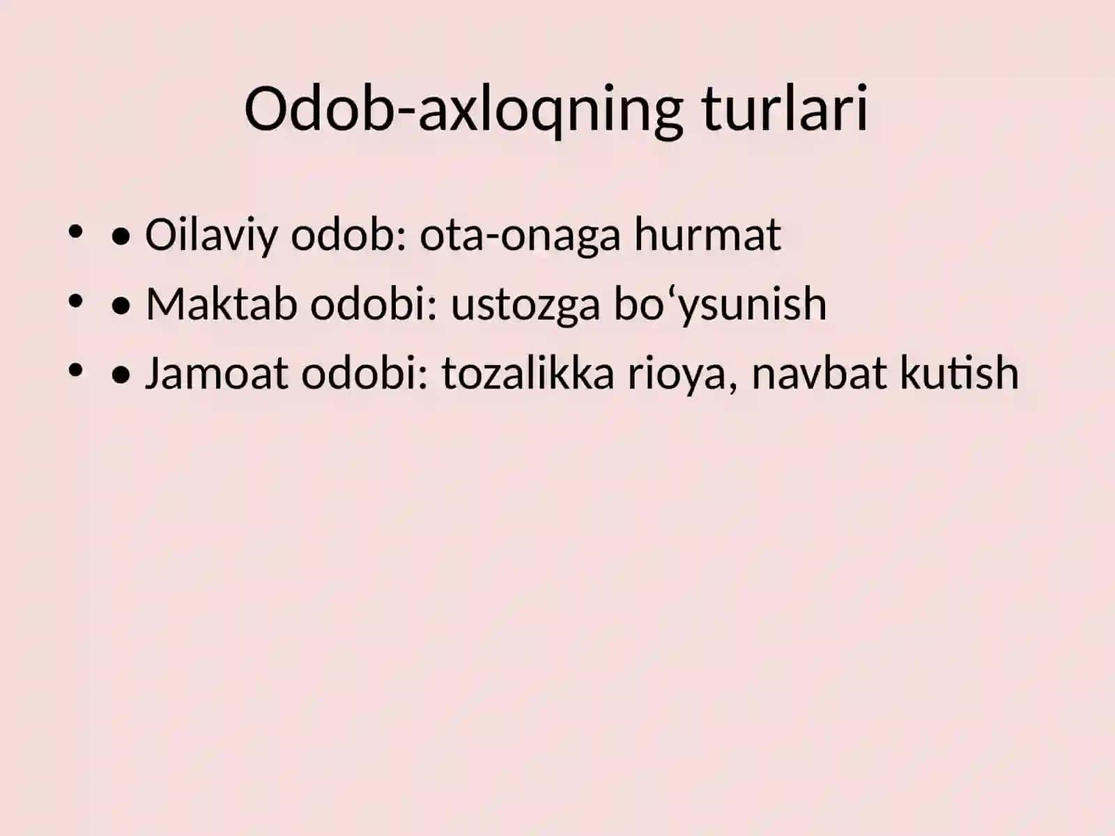 Odob-axloq 4