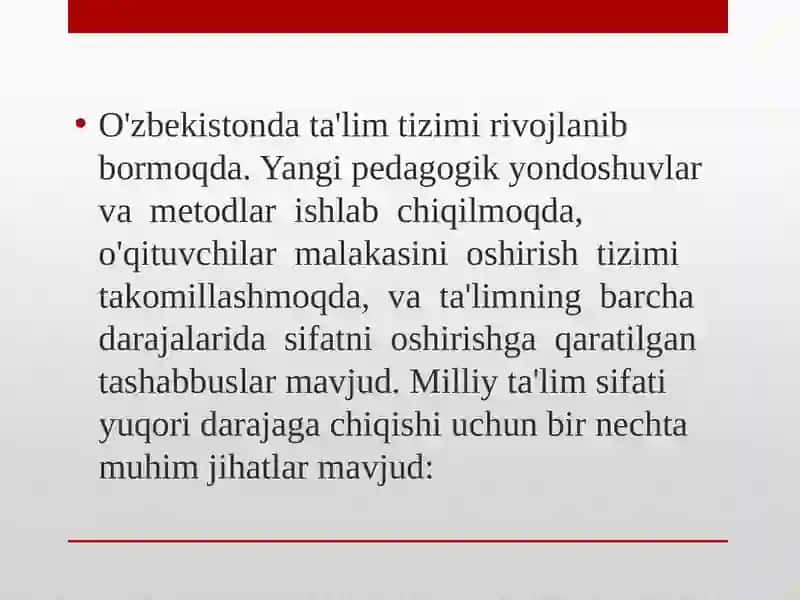 Sifat Madaniyatini Shakllantirish 4