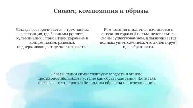 Баллада «Три пальмы» 4