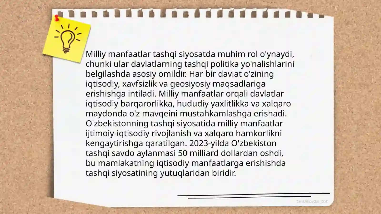 O‘zbekiston tashqi siyosatining asosiy yo‘nalishlari 4
