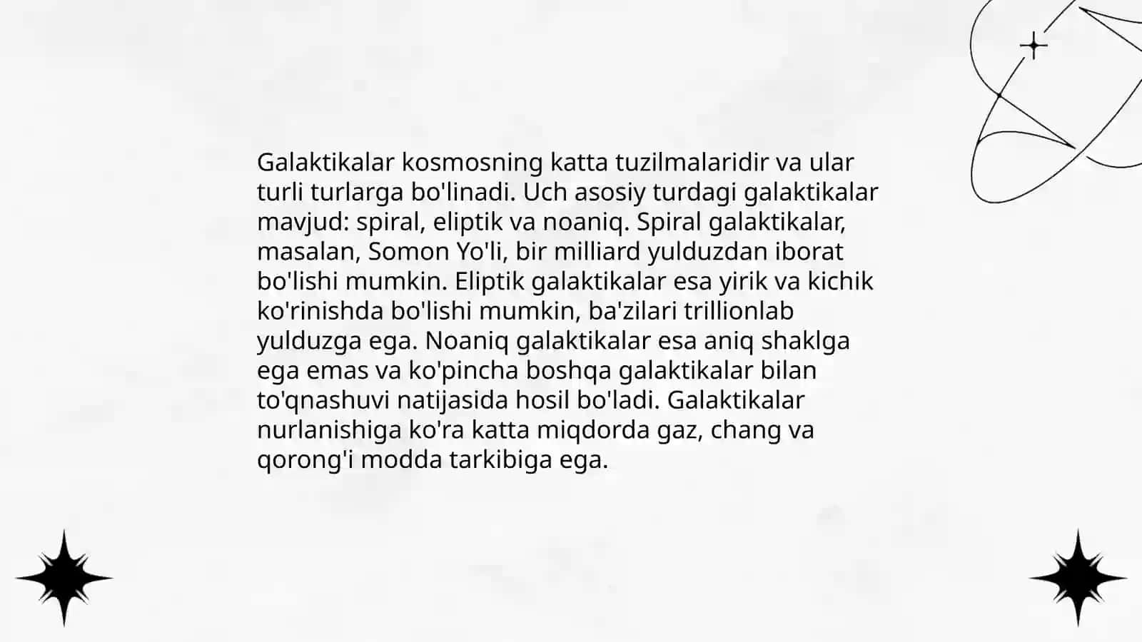 Yulduzlar va koinot 4