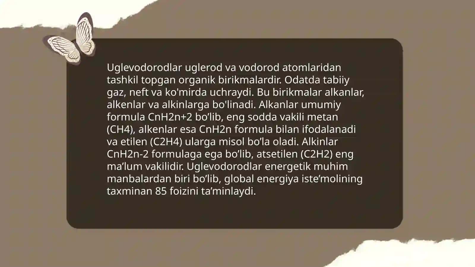 Organik kimyoga kirish 4