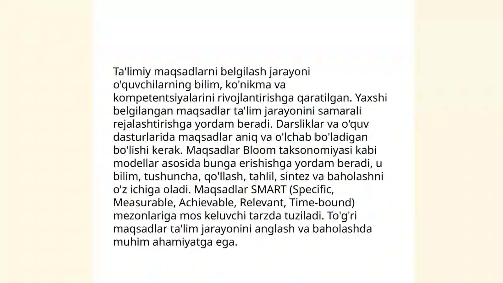 Dars jadvalini tuzish 4