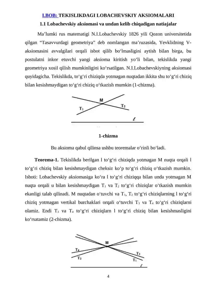 ANALITIK GEOMETRIYA fanidan KURS ISHI 4