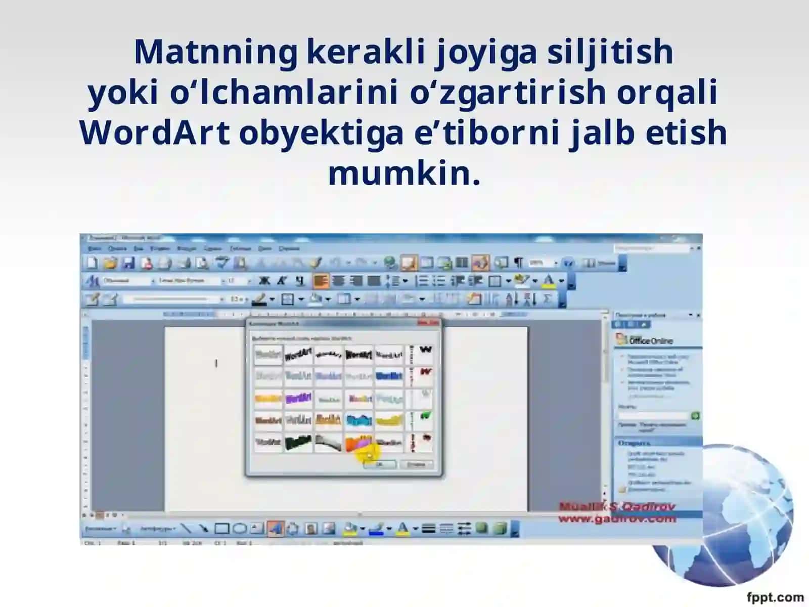 WordART obyekti 4