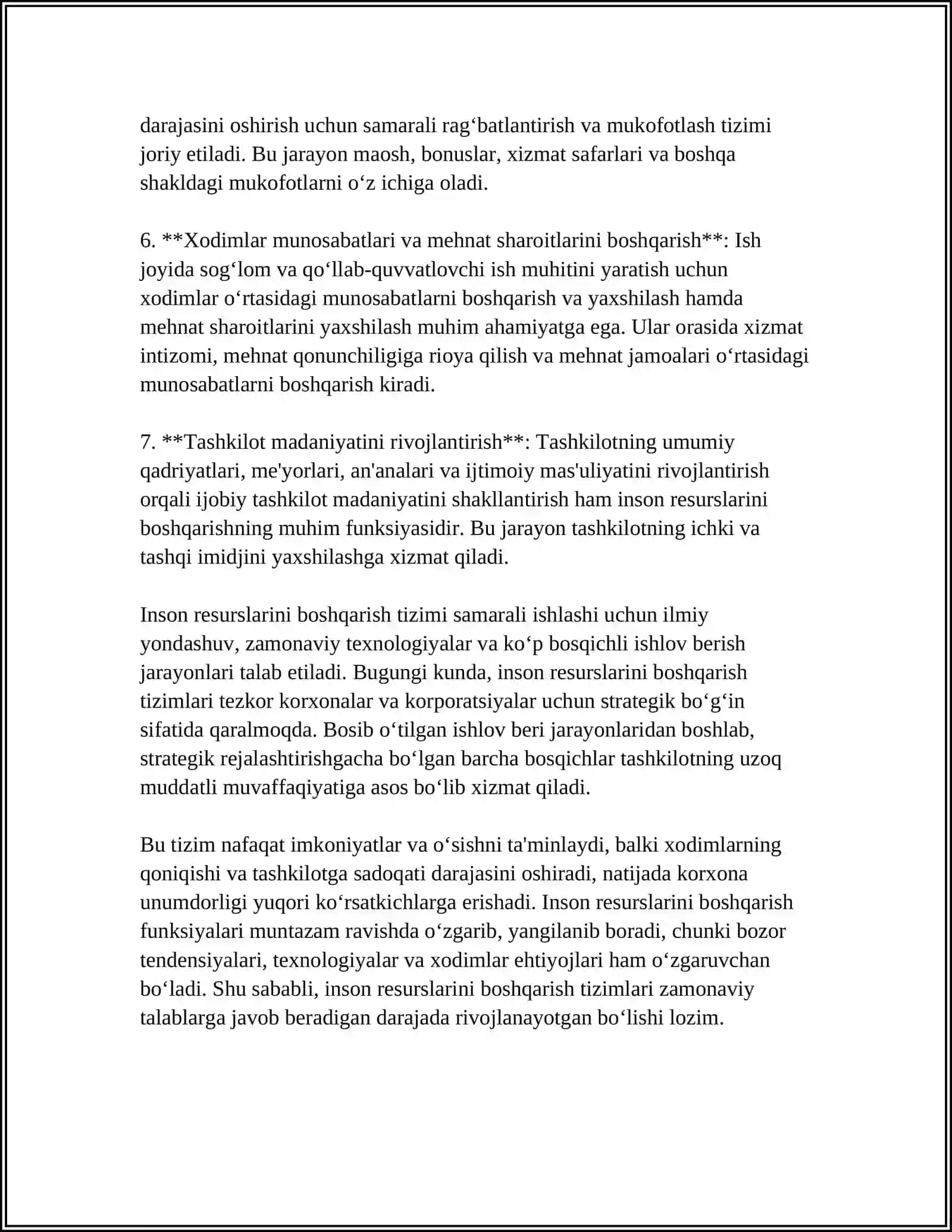 INSON RESURSLARINI BOSHQARISH ASOSLARI 4