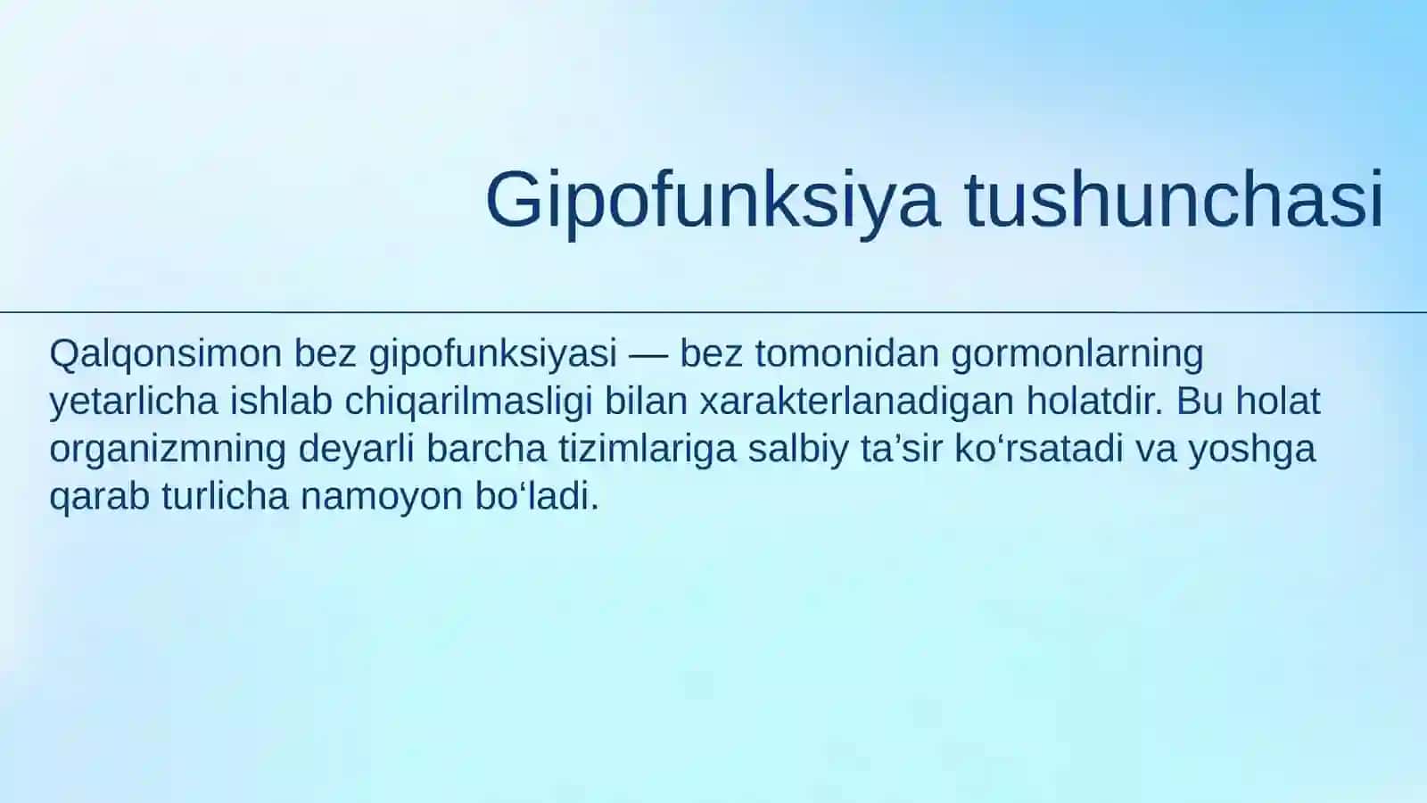Qalqonsimon bez gipofunksiyasining yoshga bog‘liq xususiyatlari va uni oldini olish 4