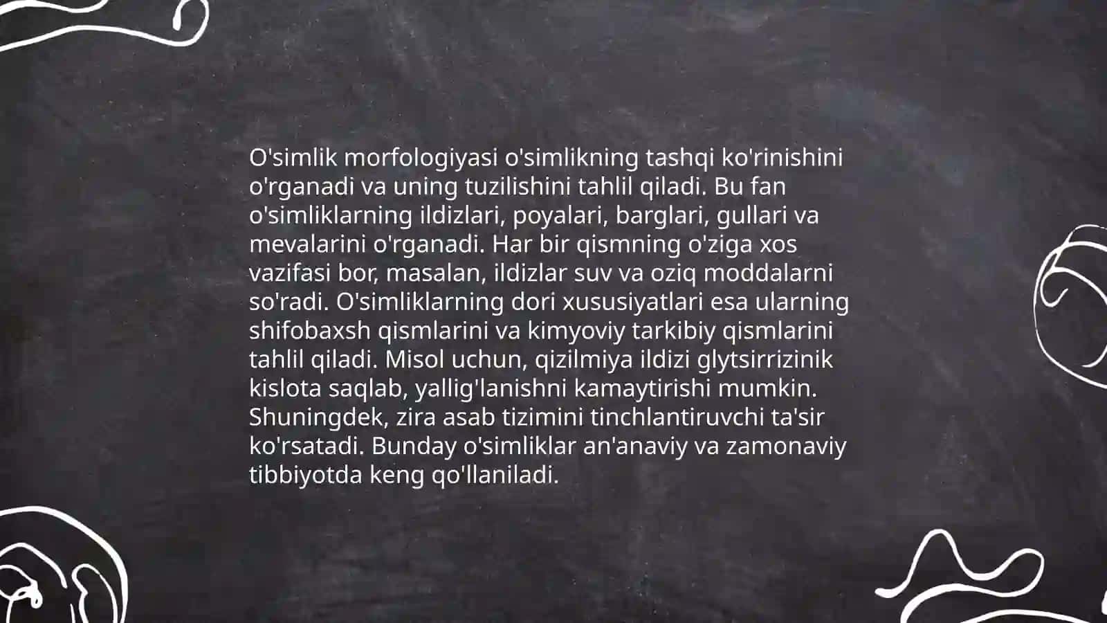Dori-darmon o'simliklarning tasnifi 4