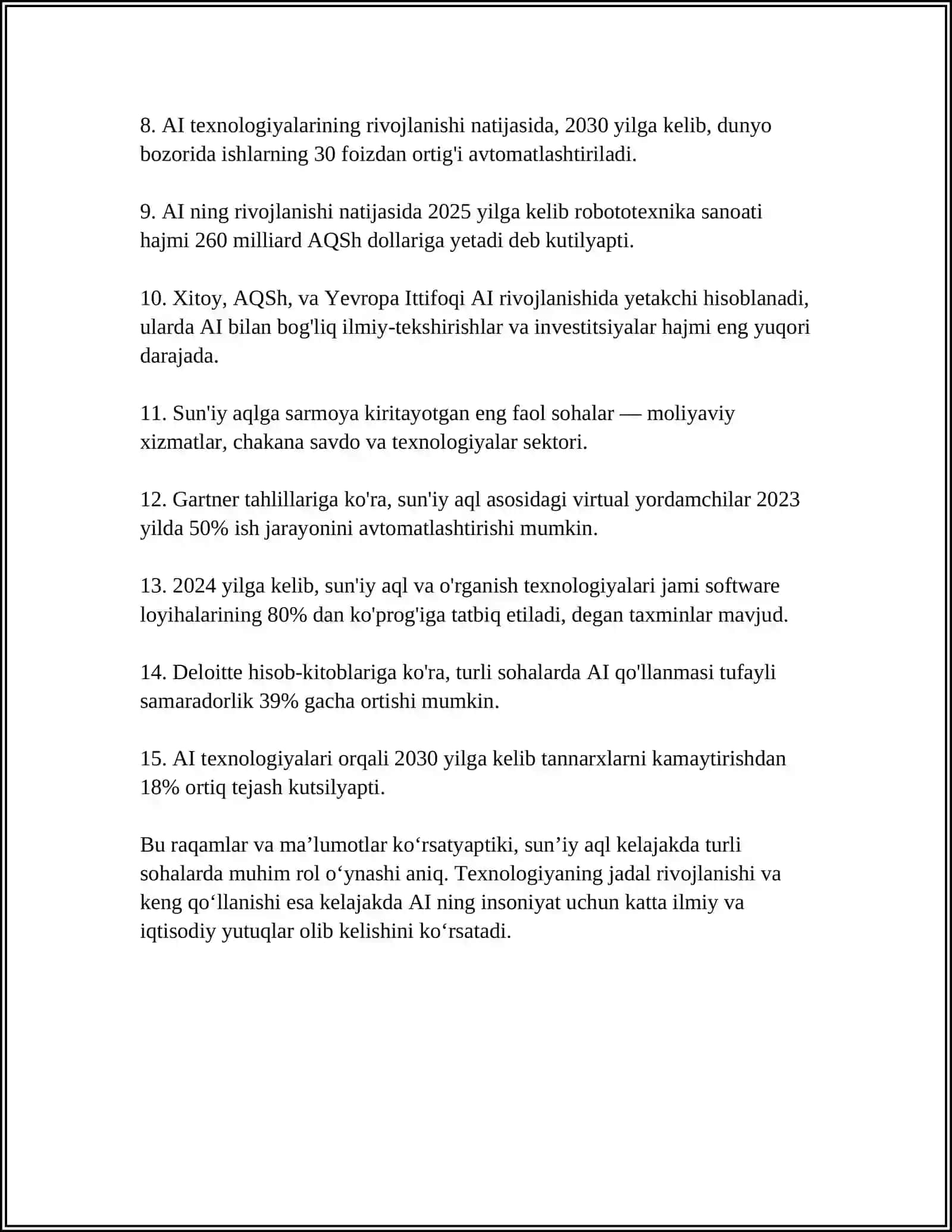 FUTUROLOGIYA KELAJAK KONTURLARI 4