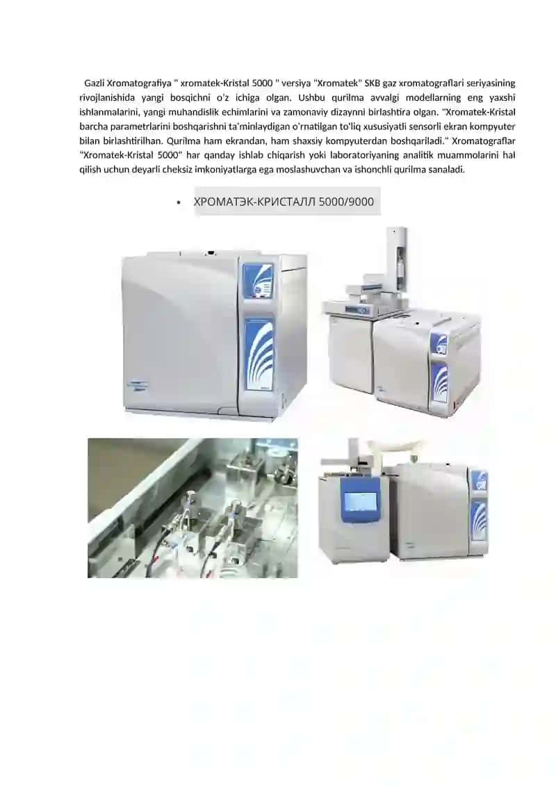 Gaz xromatografiyasi (GX) 4