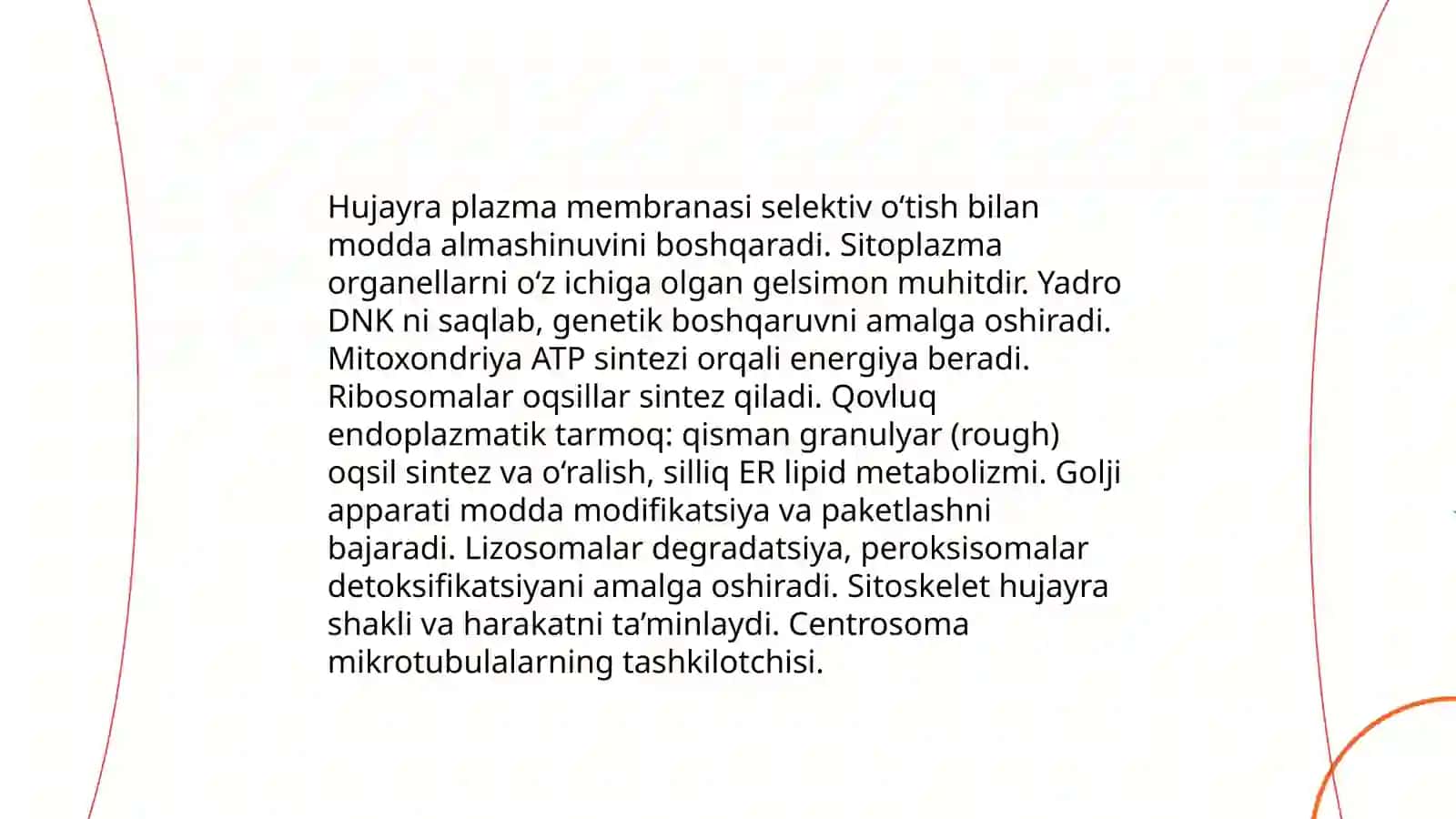 Odam organizmining tuzilishi 4