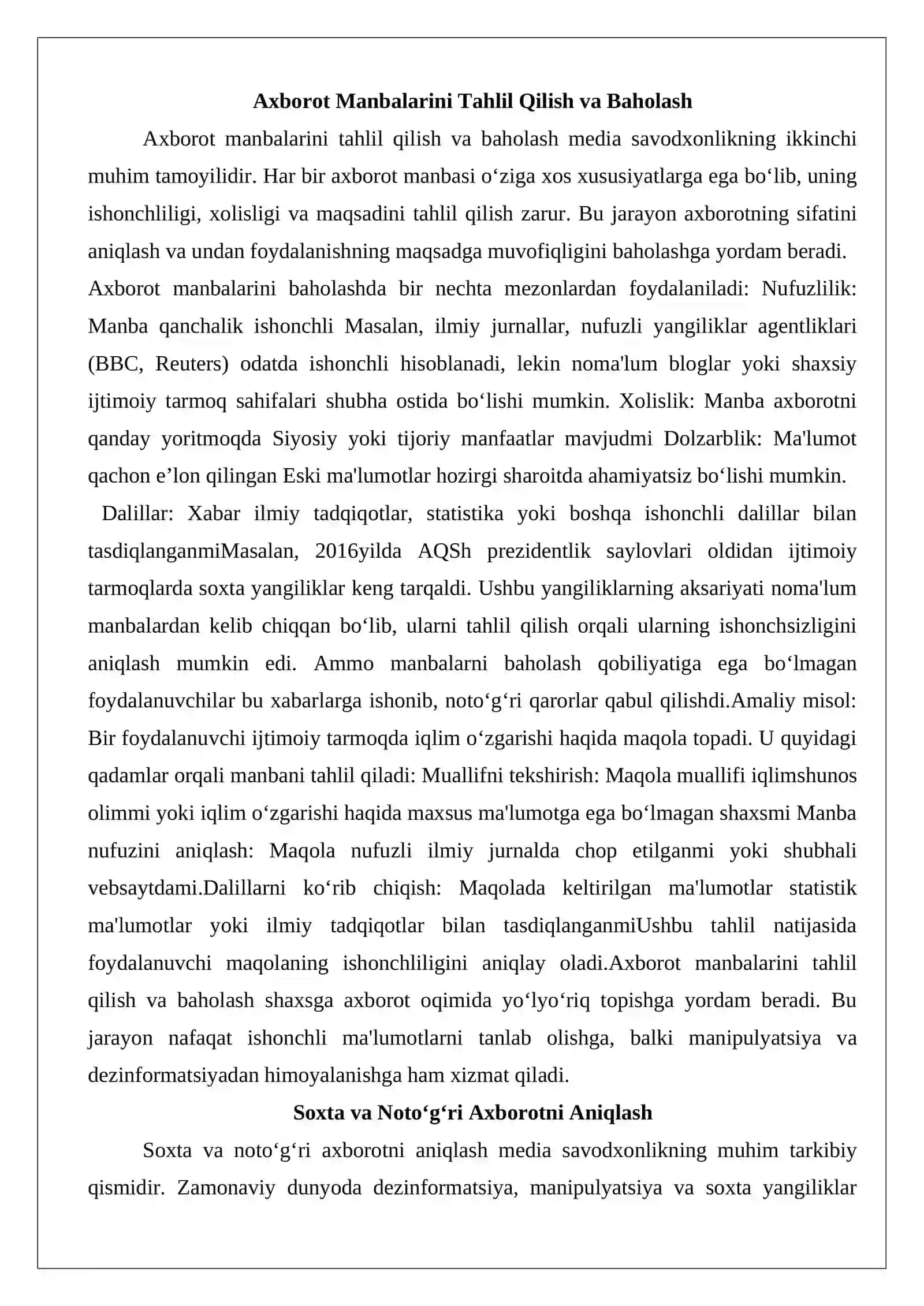 Media savodxonlikni rivojlantirish yo‘llar 4