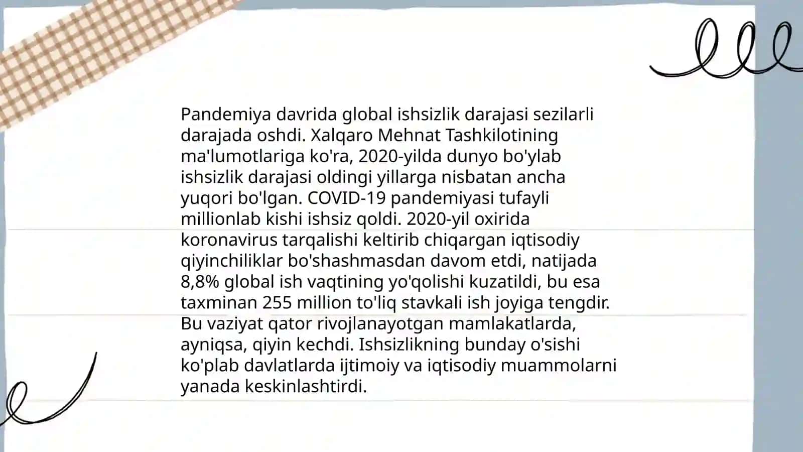 COVID-19 pandemiyasining jahon iqtisodiyotiga ta’siri va undan chiqish yo‘llari 4