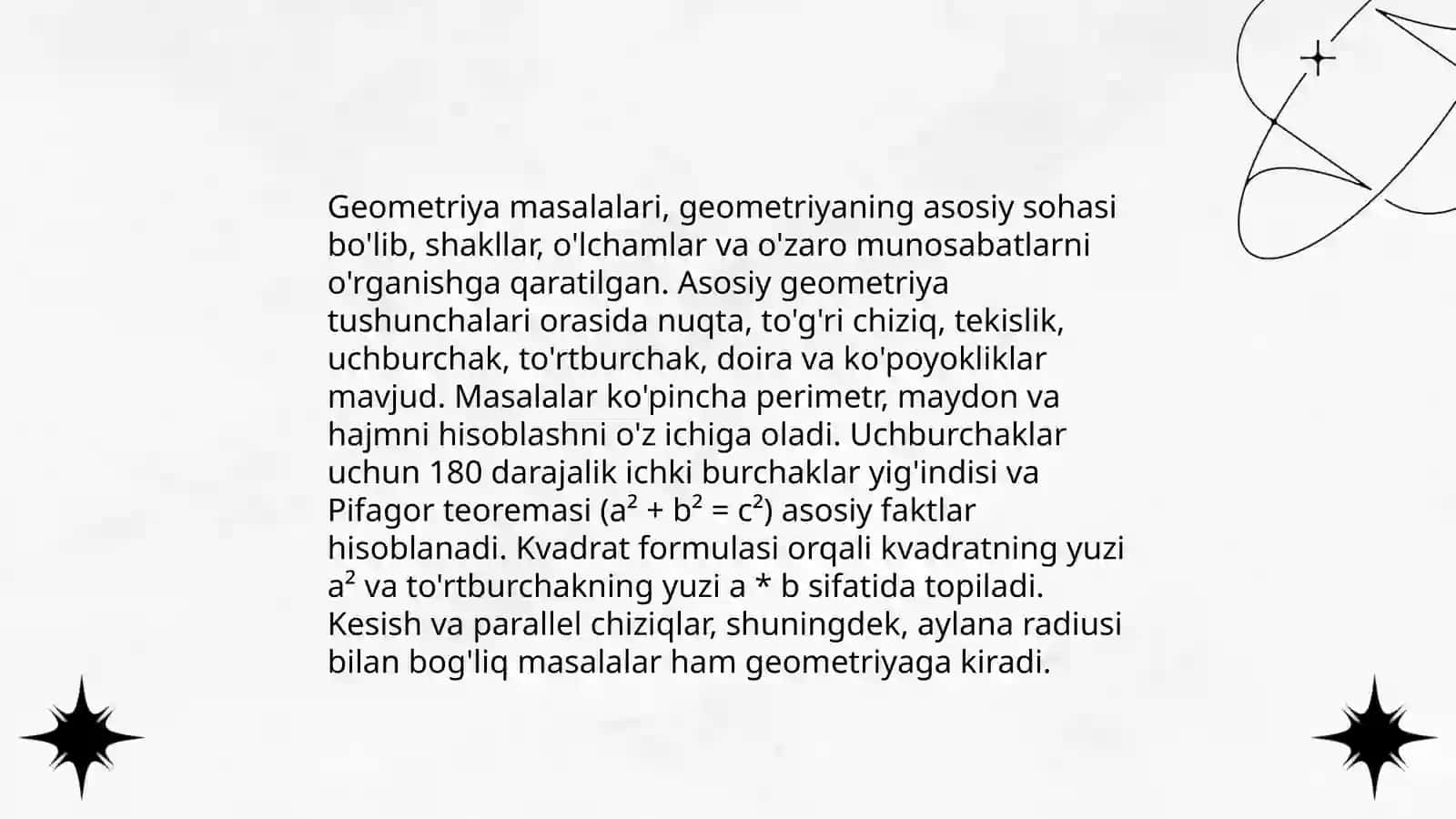 Matnli masalalar 4