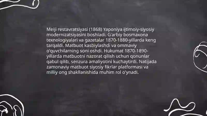 Yaponiya matbuoti tarixidan 4