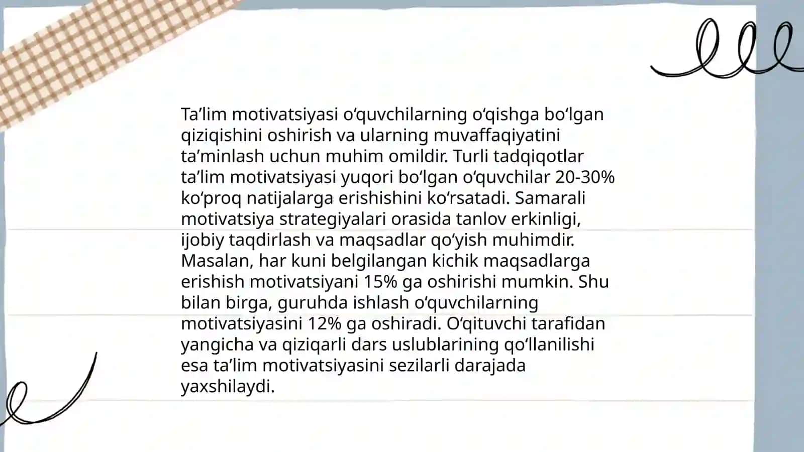 Taʼlim Pisxalogiyasi 4