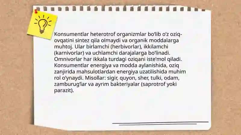 Organizmlarning ekologik guruhlari 4
