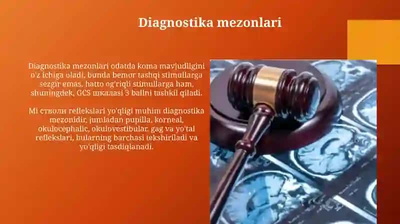 Qonunchilik va diagnostika mezonlari 4